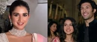 Radhika Merchant gorgeous look in BF wedding!!!